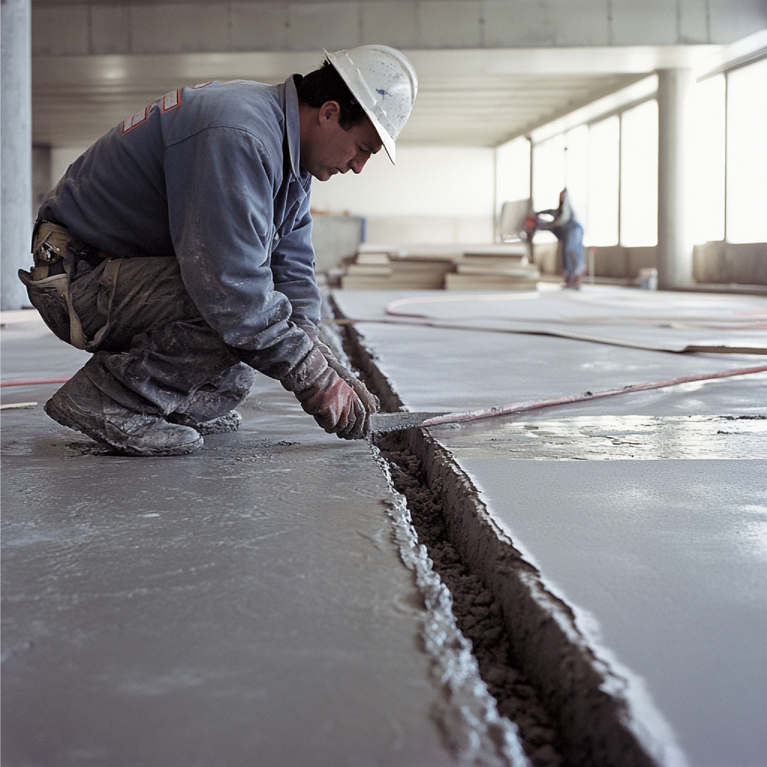 Concrete Floor Repair in Dammam Manufacturing Facility