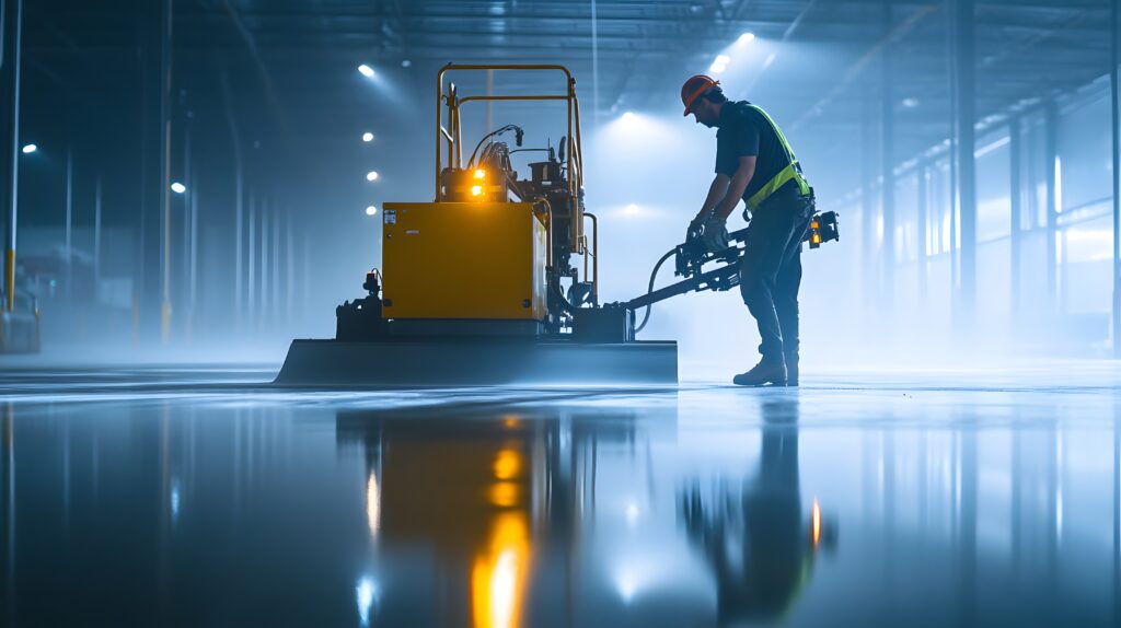 Enhancing Industrial Efficiency with Laser Screed Concrete Flooring in Riyadh | Indus Arabia