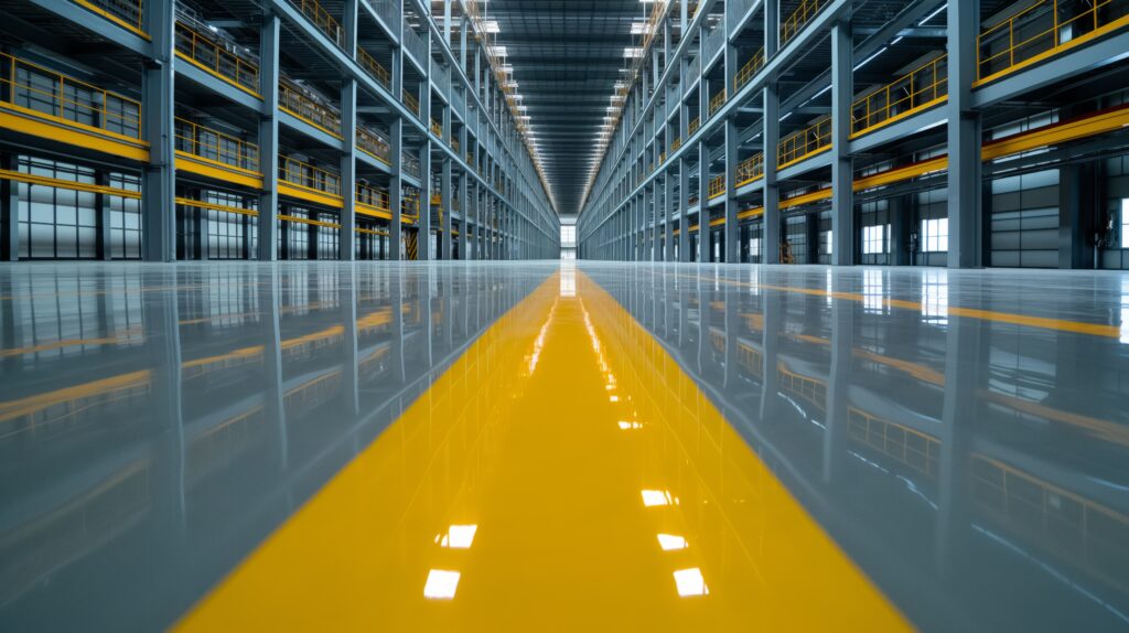 How SFRC Floors Improve Load Capacity in Khobar’s Logistics Centers | Indus Arabia